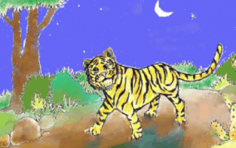 The Tiger and the Dried Persimmons