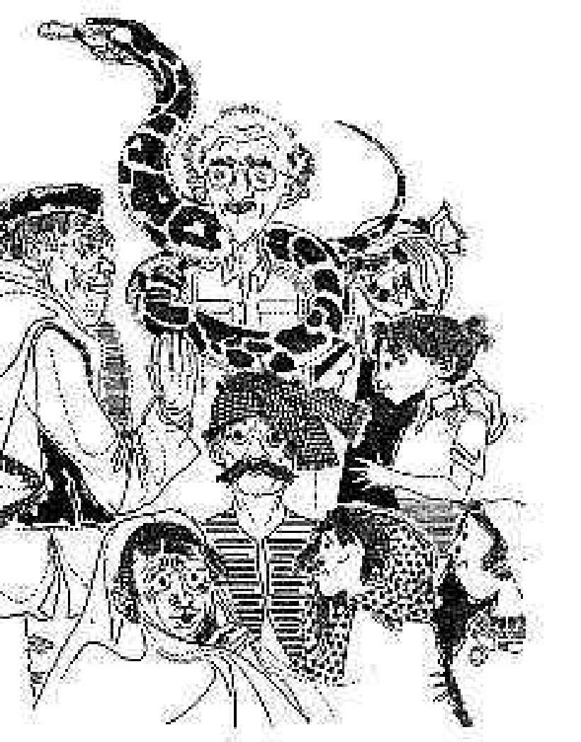 Excerpts from Snake Trouble [Illustrations by Mickey Patel]