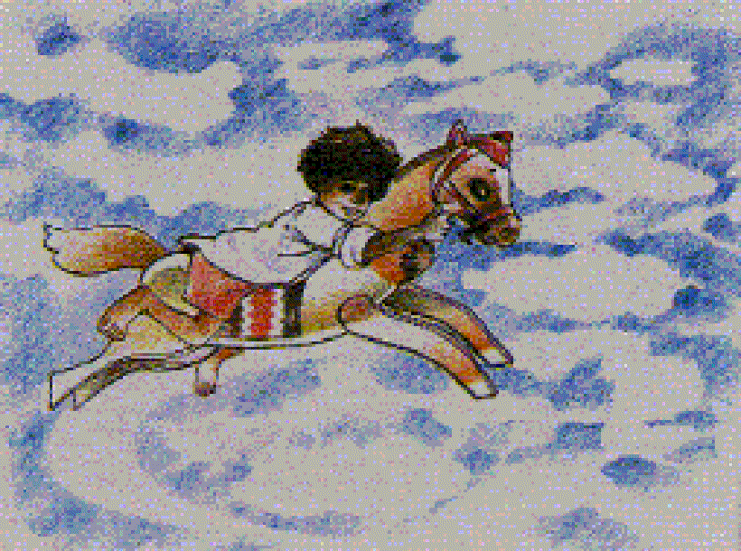 Birju and the Flying Horse [Illustrations by Subir Roy]