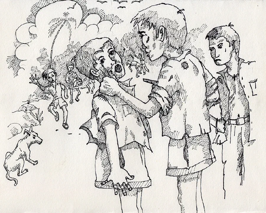Adal-Badal: The Exchange [Illustration. by Amarjeet Malik]