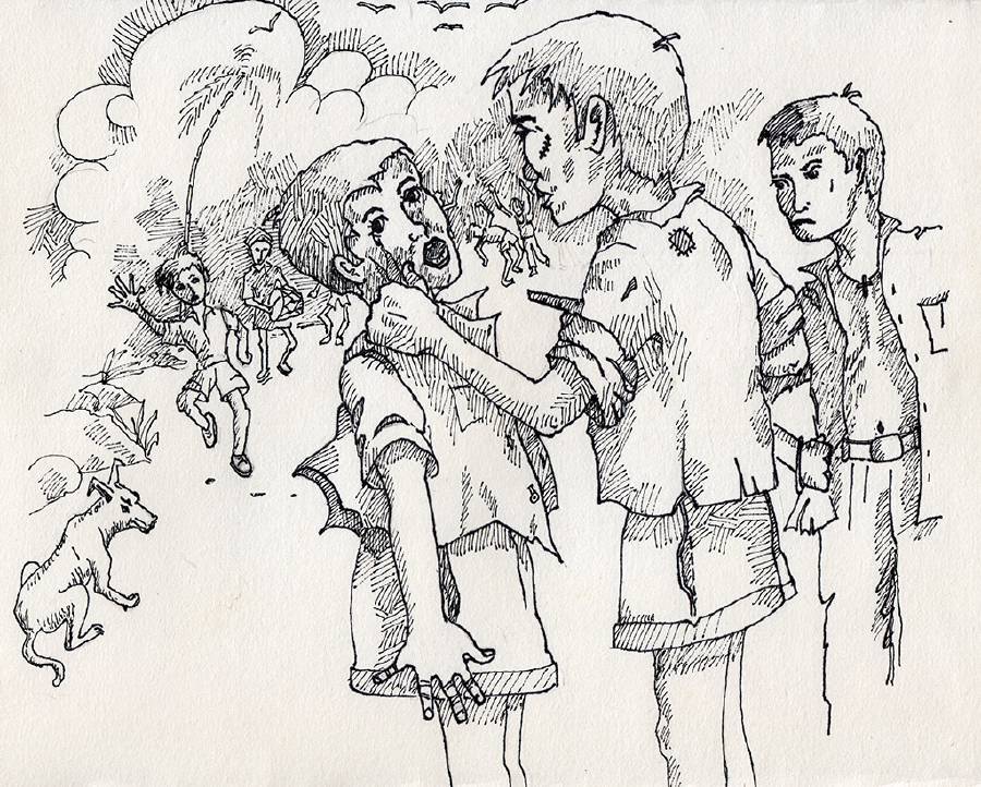 Adal-Badal: The Exchange [Illustration. by Amarjeet Malik]