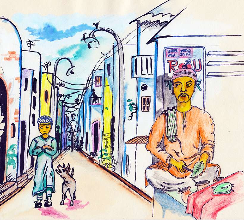 Bashir Leaves Home [Illustrations by Amarjeet Malik]