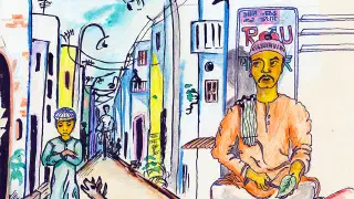 Illustration for Bashir Leaves Home