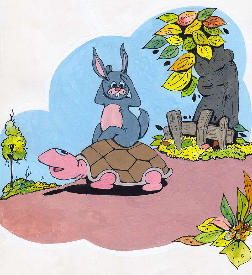 Bunty Rabbit Runs a Race Again