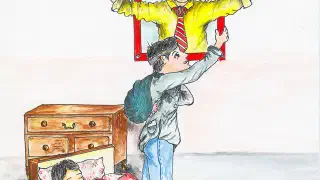 Illustration for The Magic Painting