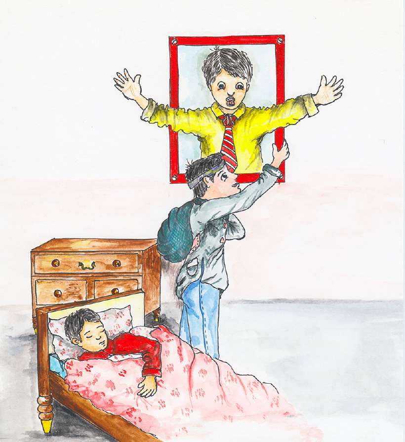 The Magic Painting [Illustrations by D. K. Sharma]