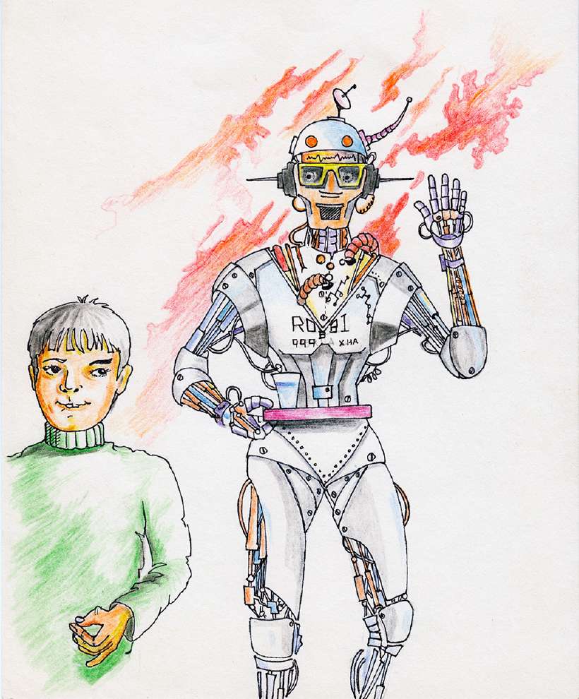 My Robot Robbi [Illustrations by Amarjeet Malik & C. M. Salwi]