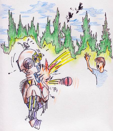 My Robot Robbi [Illustrations by Amarjeet Malik & C. M. Salwi]