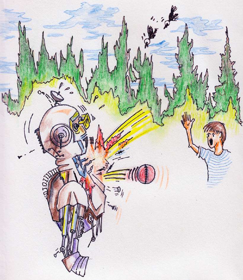 My Robot Robbi [Illustrations by Amarjeet Malik & C. M. Salwi]