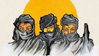 Illustration for The Not-quite Robbery