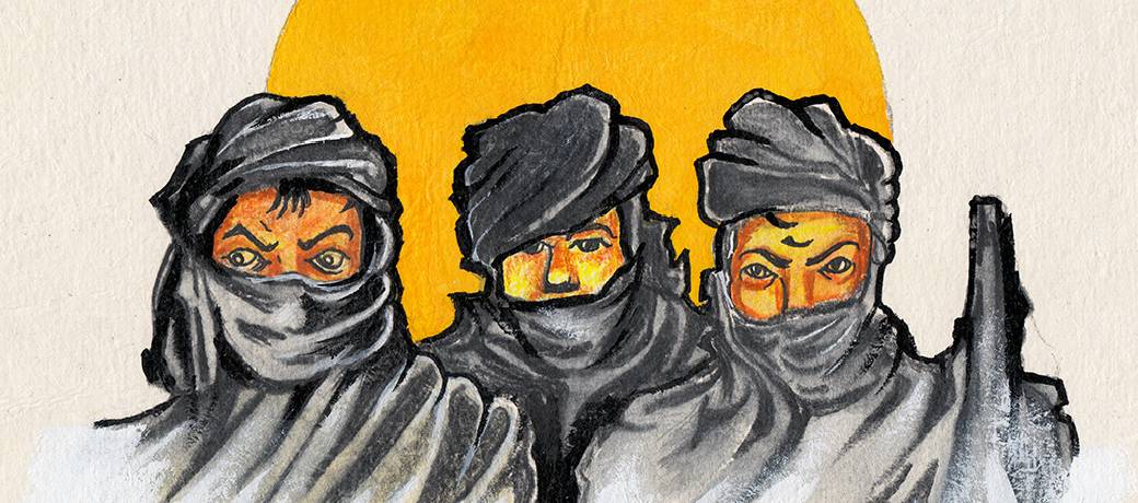 Illustration for The Not-quite Robbery