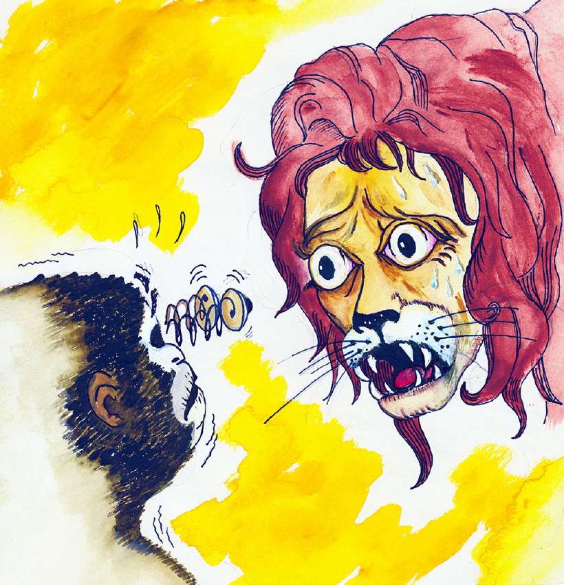 The Clever Lioness [Illustrations by Amarjeet Malik]