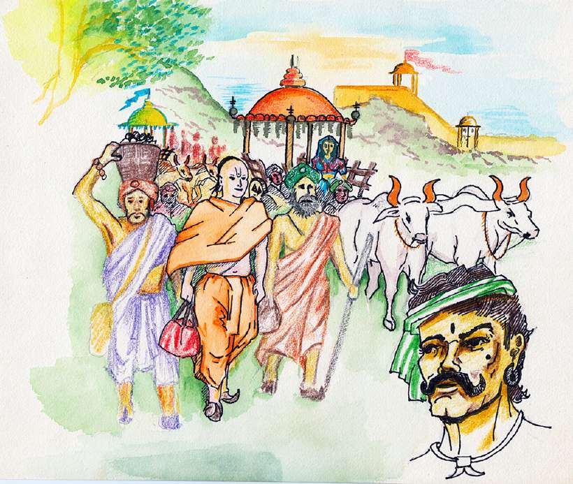 The Honest Thief [Illustrations by Amarjeet Malik]