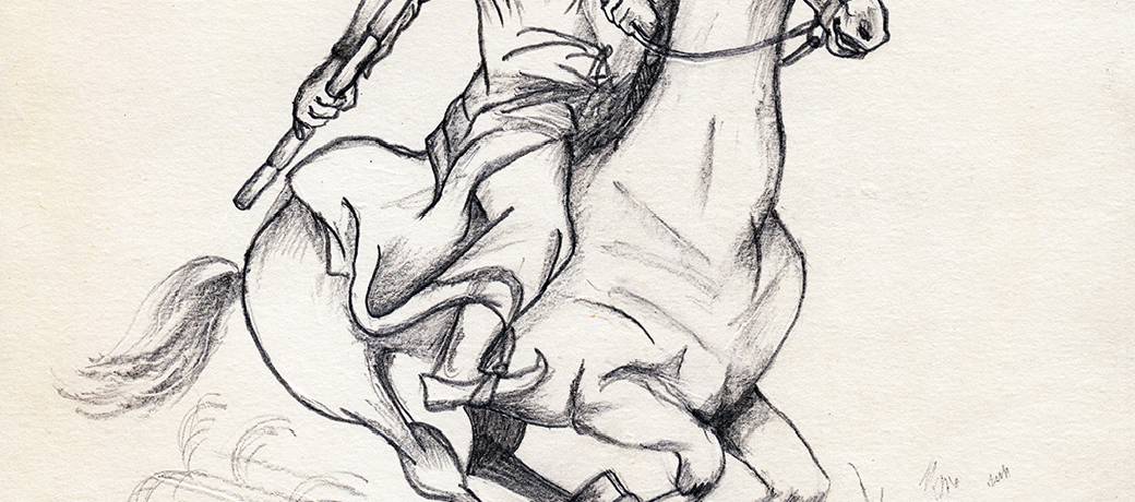 Illustration for The Horse's Revenge