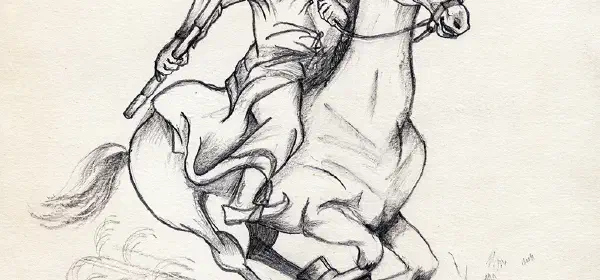 Illustration for The Horse's Revenge