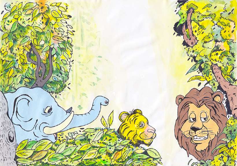 The Jungle Contest [Illustrations by Shiju George]