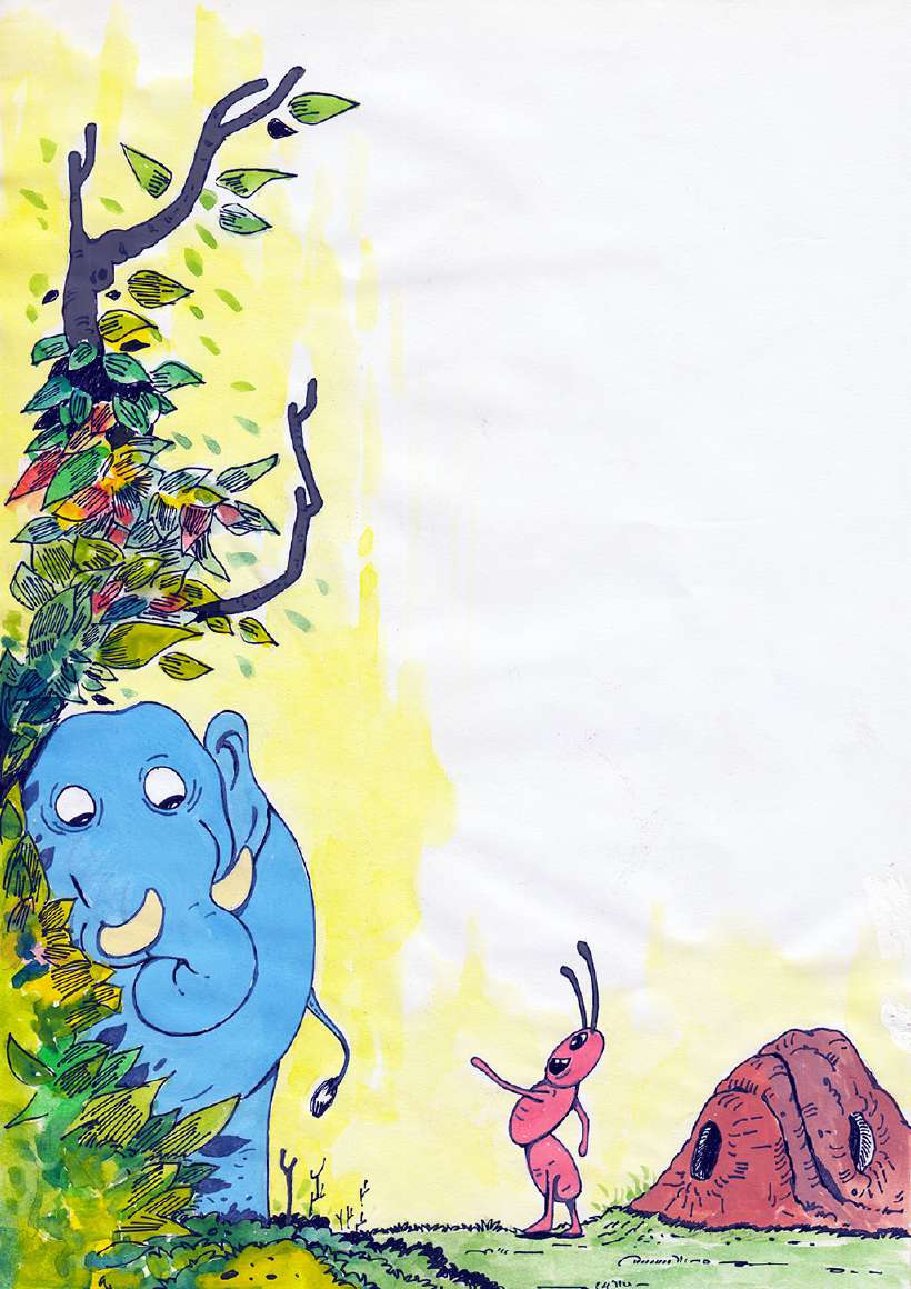 The Jungle Contest [Illustrations by Shiju George]