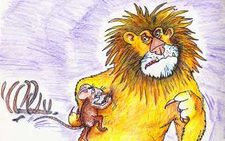 The Mouse who Lived in the Lion's Cave
