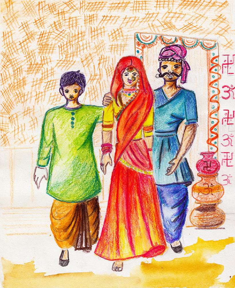 The Prasad [Illustrations by Rupalee Saxena]