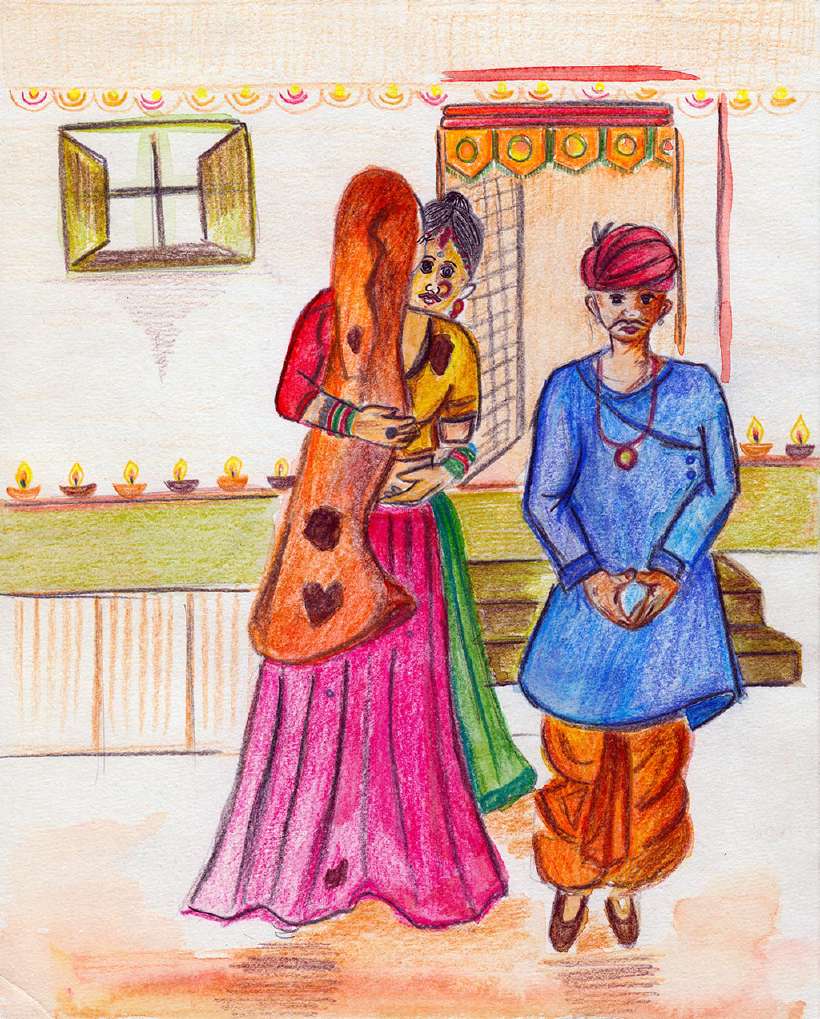 The Prasad [Illustrations by Rupalee Saxena]