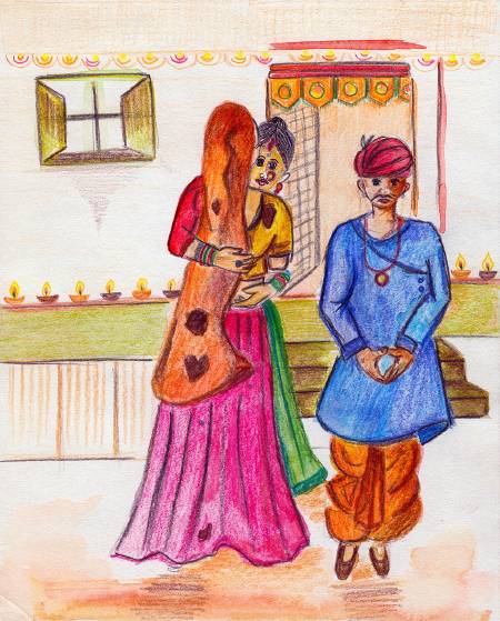 The Prasad [Illustrations by Rupalee Saxena]