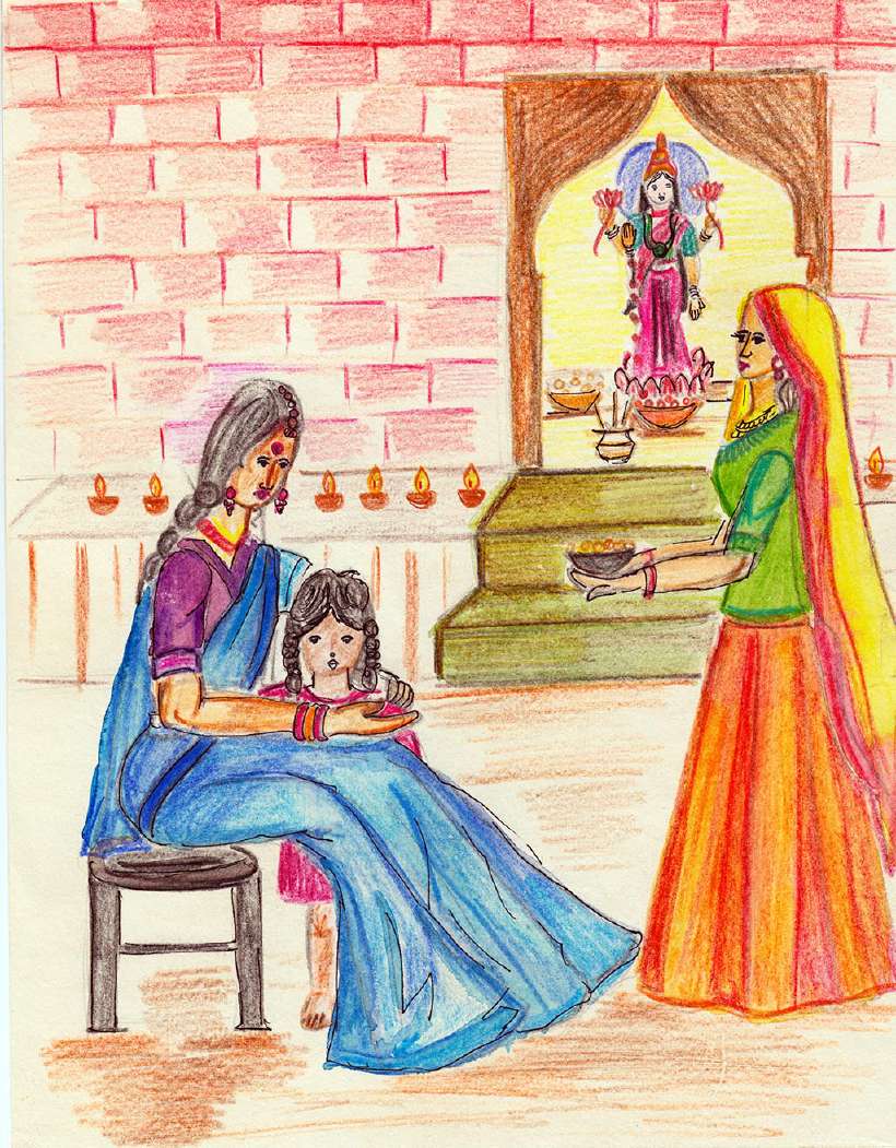 The Prasad [Illustrations by Rupalee Saxena]