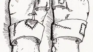 Illustration for The Troublesome Slippers