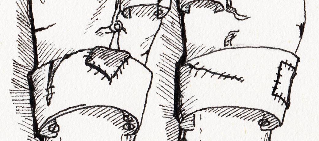 Illustration for The Troublesome Slippers