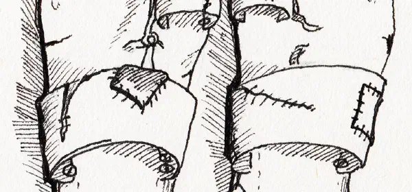 Illustration for The Troublesome Slippers