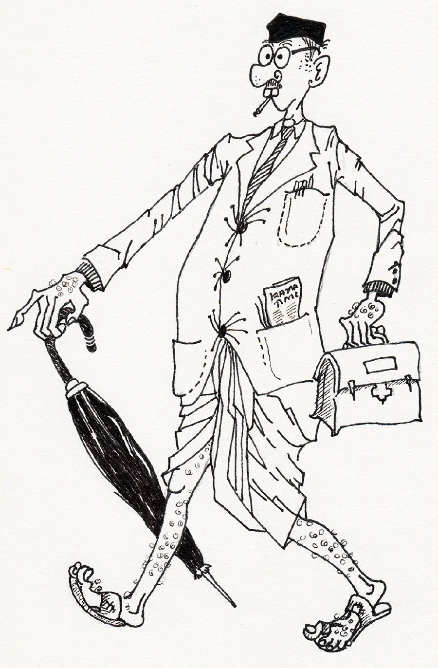 The Troublesome Slippers [Illustrations by Amarjeet Malik]