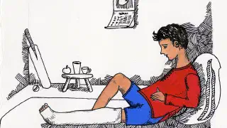 Illustration for Tilak and Sudhir