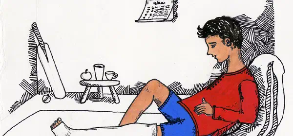 Illustration for Tilak and Sudhir