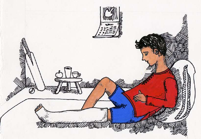 Tilak and Sudhir [Illustration by Paramita Kar]