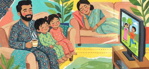 Illustration for Sunday with Dad