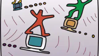 Illustration for Browsing the Net