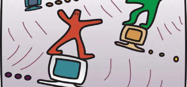 Illustration for Browsing the Net
