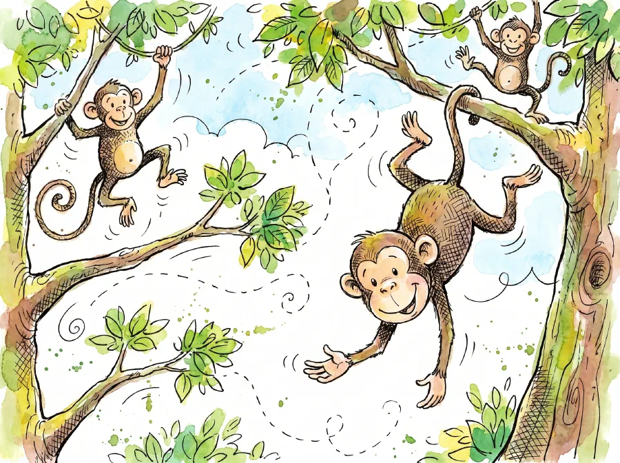 Swinging Monkey