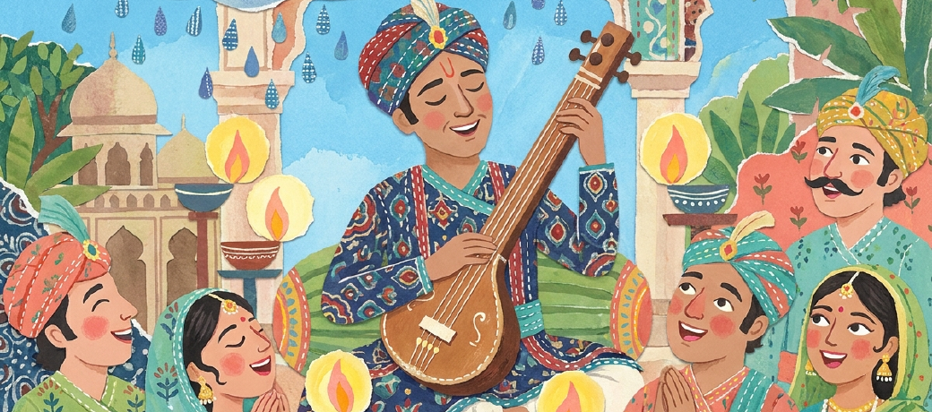 Illustration for Tansen – The Magical Musician