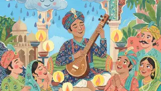 Illustration for Tansen – The Magical Musician