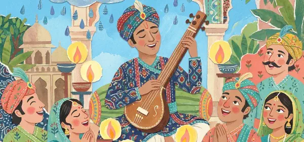 Illustration for Tansen – The Magical Musician