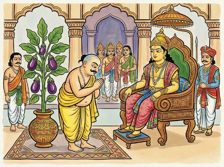 Tenali Rama and the Brinjal