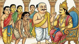 Illustration for Tenali Rama and the Jinx