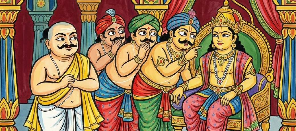 Illustration for Tenali Rama the Messenger