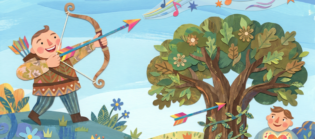 Illustration for The Arrow and the Song