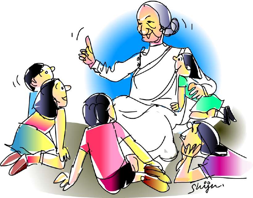 The Best Storyteller in the World [Illustration by Shiju George]