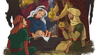 Illustration for The Birth of Christ