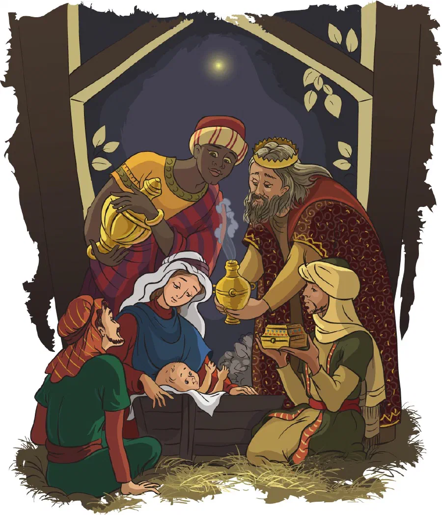 Illustration for The Birth of Christ