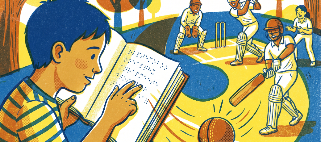 Illustration for The Boy who Lacked Sight but Had a Vision
