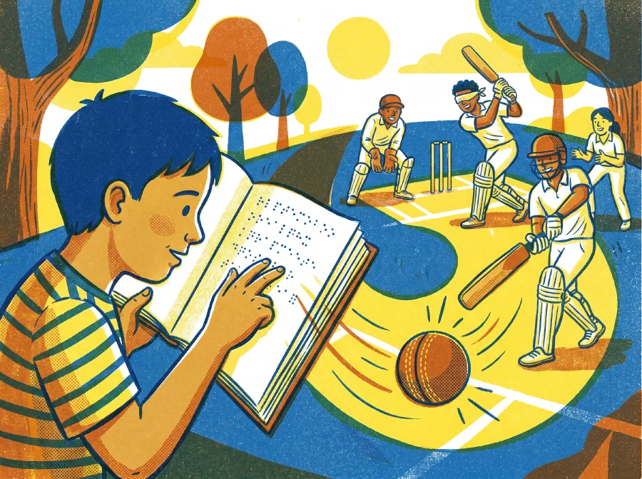 The Boy who Lacked Sight but Had a Vision
