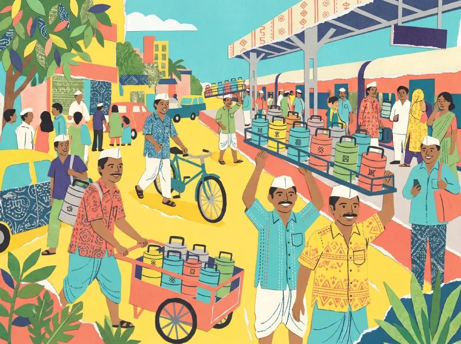The dabbawalas of Mumbai